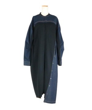 AULA AILA コンビネーションデニムワンピース