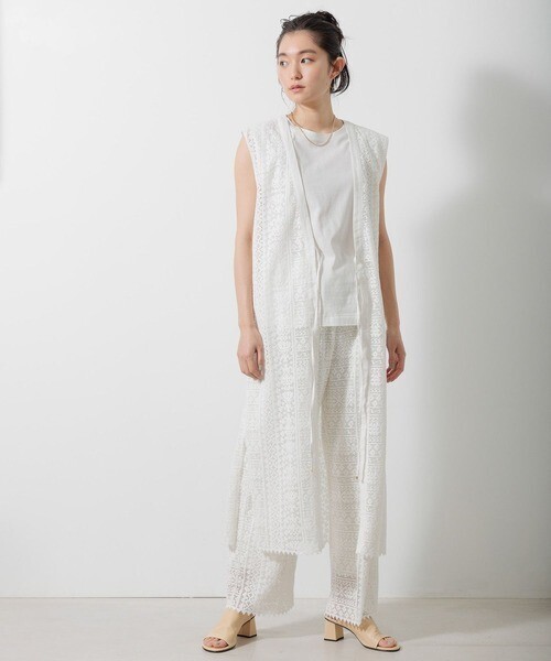 MICA&DEAL レースジレ2WAYワンピース