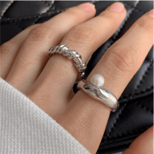 one sea S925 put on pearl ring (R147)