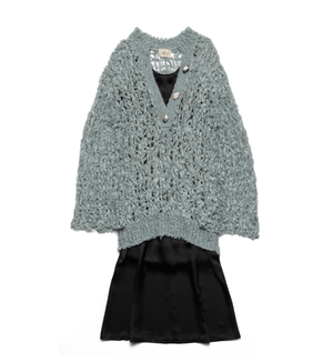 Hdxuly Knit Layered Dress