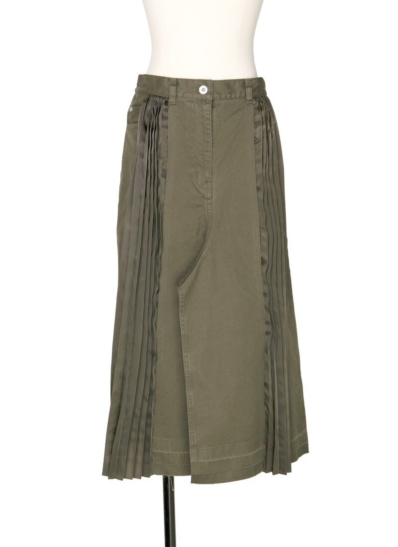 sacai Denim Mix Skirt