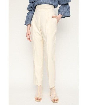 SLY HW TAPERED PEG PT ハイウエスト テーパード ベグ パンツ