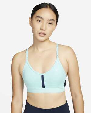 NIKE ライトサポート パッディド Vネック スポーツブラ