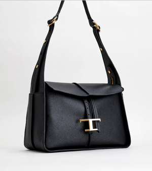 TOD'S Tタイムレス レザー バッグ スモール