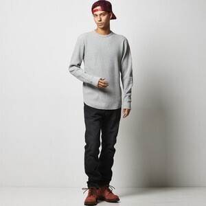 United Athle 10.3オンス ヘヴィーウェイト ワッフル ロングスリーブ Tシャツ