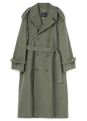 Yohji Yamamoto SULFUR DYED WHIPCODE R-M.TRENCH COAT