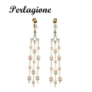 perlagione パールイヤリング