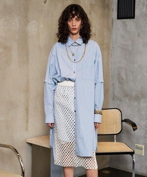 MAISON SPECIAL 2WAYロングシャツ