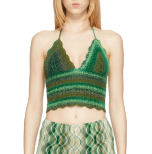 ANNA SUI Ombre Hand Crochet Camisole by Konry K