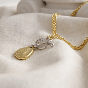 one sea S925 plate mantel necklace