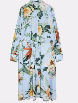 ZARA ロングワンピース