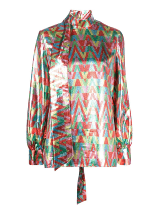 VALENTINO グラフィック ブラウス