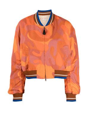 MARNI アブストラクトパターン ボンバージャケット