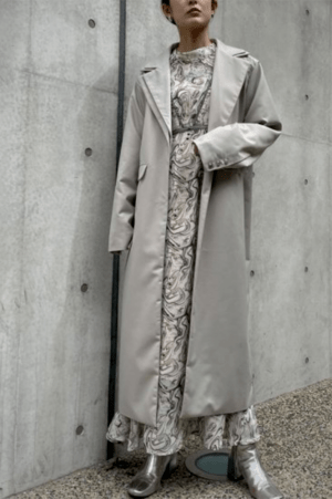 &g’aime Layered long tailored jacket 988-69704
