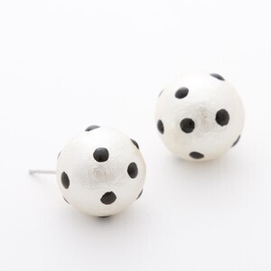 raffia 【JC1810/1811】Jewel Casket / Dot pierced & earring