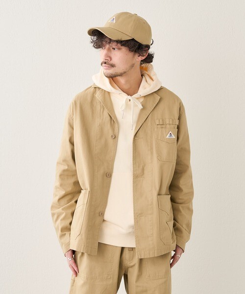 GEVACO ヘリンボンユーロワークジャケット