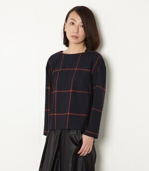PEGGY LANA ビッグウィンドウペンボートネックPO