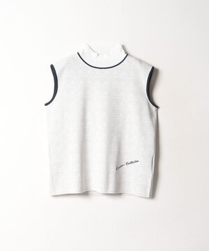 LANVIN COLLECTION ジャガードハイネックセーター