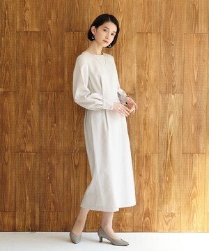 Aimer ウエストタックワンピース