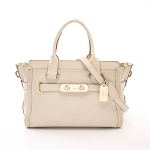 COACH スワッガー 27 キャリーオール ハンドバッグ