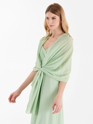 RINASCIMENTO Recycled georgette stole
