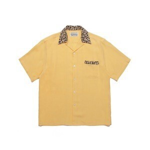 WACKO MARIA TWO TONE OPEN COLLAR SHIRT