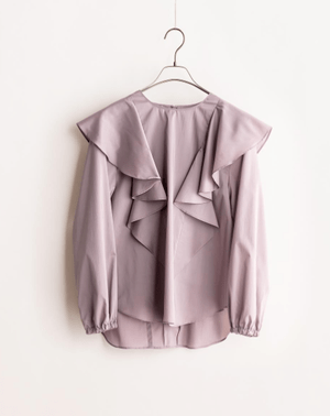 STELLA CIFFON 2022 SPRING COLLECTION Seche strech taffeta top