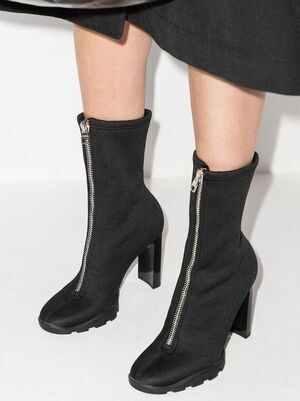 Alexander McQueen スキューバ ジップアップ ブーツ