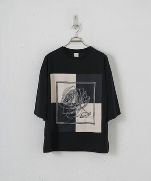 Casper John サブリメイショントランスファーグラフィックビッグT