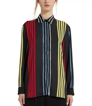 Marella Vertical Striped Blouse