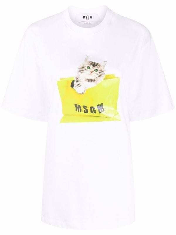 MSGM グラフィック Tシャツ