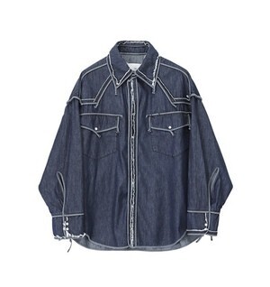 tac:tac PIPING DENIM SHIRTS