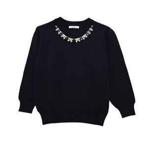 LADYMADE Bijou Neckless Highneck Milano Rib Knit【LM253500】
