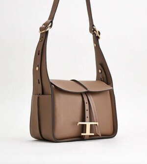 TOD'S Tタイムレス レザー バッグ ミニ