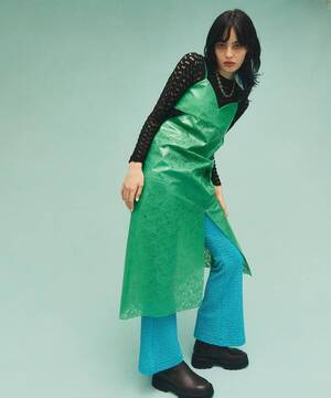 UNITED TOKYO ラミネートレースキャミワンピース(FREE　GREEN): : WOMENS｜UNITED TOKYO ONLINE STORE