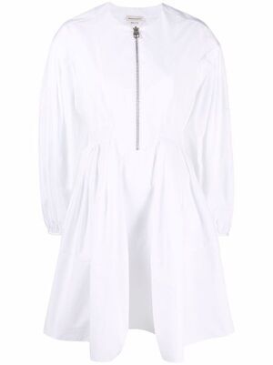 Alexander McQueen コクーンスリーブ ミニドレス