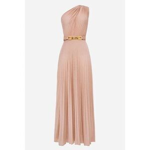 ELISABETTA FRANCHI ワンショルダーロングドレス