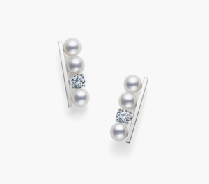 TASAKI バランス ダイヤモンドソロ ピアス