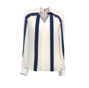 barakabaracca Color-scheme straight-ribbon blouse