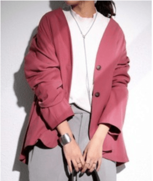 antiqua ノーカラージャケット ジャケット レディース 上品・ps-00344