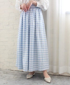 MODE ROBE ギンガムチェックスカート