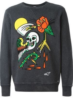 DIESEL プリントスウェット