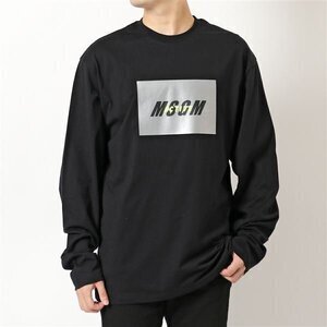 MSGM ACTIVE ボックスロゴ ロンT