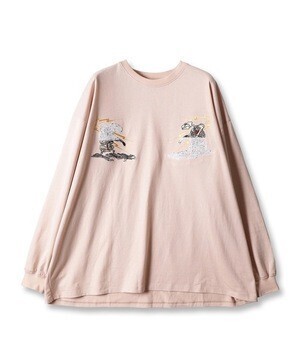 amok HIDE AND SEEK ALASKA LONG TEE
