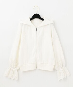 GRACE CONTINENTAL カットワークパーカー