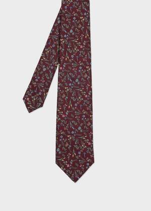 Paul Smith スモールフローラル タイ
