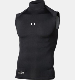 UNDER ARMOUR UAヒートギアアーマー コンプレッション スリーブレス モック