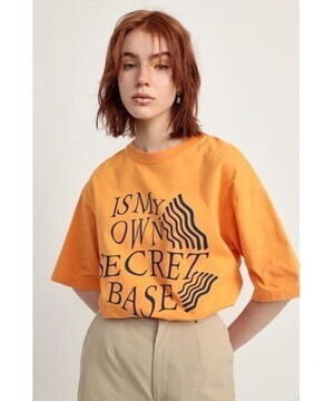 SLY WAVY LOGO BIG T/SH ロゴ ビッグTシャツ