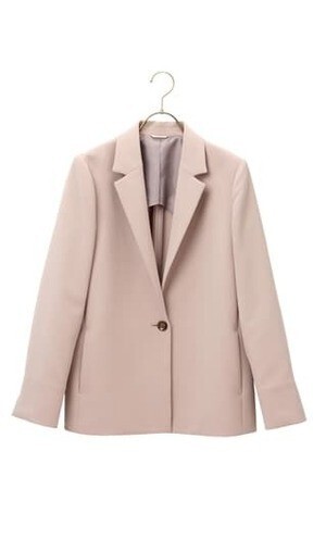 洋服の青山 1ボタンボクシーテーラードジャケット