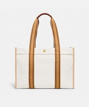 COACH COACH スピン トート 42 シグネチャー ジャカード